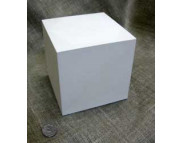 Геометричне тіло (гіпс) Куб великий 120х120х120мм