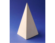Геометричне тіло (гіпс) Пирамида мала 120х70х70мм