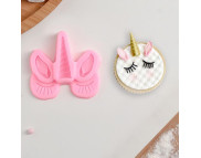 Молд силіконовий "Взгляд единорогаи" 6,5х6,5см