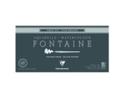 Склейка д/акв.300г др.зерно 100% бав.холодн.прес. Fontaine Clairefontaine 15арк.А3 ЧОРНИЙ