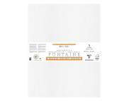 R Папір д/акварелі 300г сер.зерно 100% бавовна  Fontaine Clairefontaine, 56х76см А2 упак.5арк.