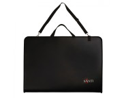 *Папка-сумка пластикова Santi 52х71,5х3,9см А2 ЧОРНА
