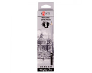 Набір графіт.олівців "Highly Pro" Santi в картон кор. (2Н-5В) 6шт.