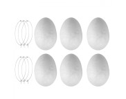 R Фігурка ЯЙЦЕ (пінопласт) Santi h4см (6шт.)