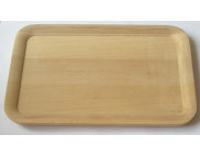 Блюдо прямокутне дерев'яне (вільха) для декору 160х240мм