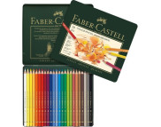 *Набір кол.олівців. Faber-Castell у метал.кор. 24кол /110024