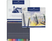*Набір кол.олівців."Goldfaber" Faber-Castell у метал.кор. 24кол /114724