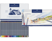 *Набір акв.олівців"Goldfaber" Faber-Castell в мет.кор. 36кол./114636