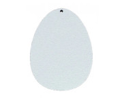 !9 Фігура різьблена для декору з підвісом ПАСХАЛЬНЕ ЯЙЦЕ (МДФ) 5,2х7см