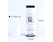 R Набір вугільних стержнів d5-7мм 25шт. у картон.тубусі