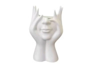 Підставка-кашпо пластик.для олівців та пензлів "Обличчя"