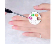 Перстень металевий Палітра