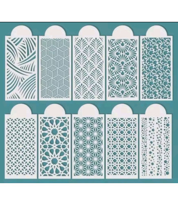 Трафарет декоративний 26,5х11,5см у асортименті