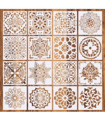 Трафарет декоративний 15х15см у асортименті