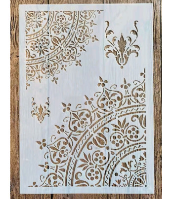 Трафарет декоративний  А4 у асортименті