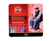 *Набір акв.олівців.шестигран."Mondeluz" Koh-i-Noor 48кол у метал.короб