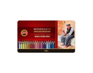 *Набір акв.олівці встерж.d 3,8мм Mondeluz Koh-i-Noorв метал.кор. 72шт.