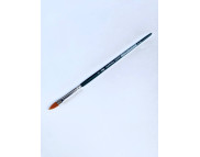 *Пензель середн.жорсткості ОВАЛЬНИЙ,волос синтетика руда іміт.колонка,Kreul ручка коротка синя №6