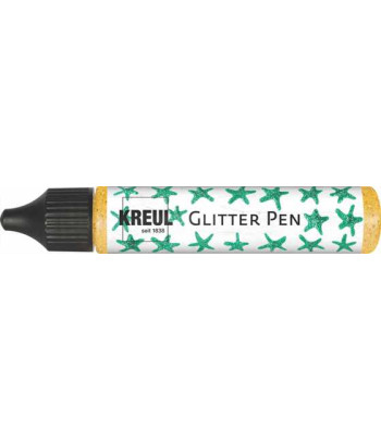 Контур универсальный с глиттером (стирка до 40*С) "Glitter Pen" Kreul 29мл|ЗОЛОТО