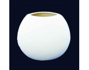 Ваза "Капля классик" малая керамічна біла для декорування h130мм