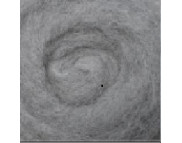 *RR Вовна для валяння кардочесана 20г| №К1011 СІРИЙ