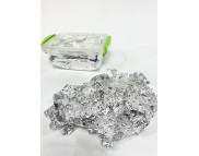 Поталь декоративн.мятая крупн куски «Schabin» 1гр СРІБЛО (имитация)