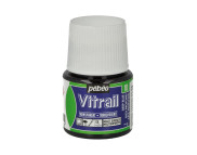 Фарба лакова по склу та металу прозора (час сушки 8год.) Vitrail Pebeo 45мл|СИНІЙ ТЕМНИЙ