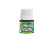 Фарба лакова по склу та металу прозора (час сушки 8год.) Vitrail Pebeo 45мл|СМАРАГДОВИЙ