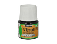 Фарба лакова по склу та металу прозора (час сушки 8год.) Vitrail Pebeo 45мл|ПІСОЧНИЙ