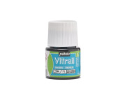 Фарба лакова по склу та металу прозора (час сушки 8год.) Vitrail Pebeo 45мл|БЛАКИТНИЙ ЦИАН