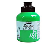 Фарба акрилова Studio Pebeo 500мл| КАДМИЙ ЗЕЛЕНИЙ (имит)
