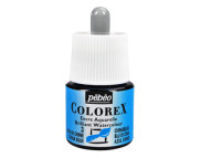 !БЕЗ ЗНИЖОК Рідка акварель (концентрат) Colorex Pebeo 45мл КИТАЙСЬКИЙ БЛАКИТНИЙ