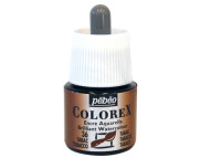 !БЕЗ ЗНИЖОК Рідка акварель (концентрат) Colorex Pebeo 45мл|ТЮТЮНОВИЙ