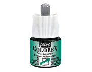 !БЕЗ ЗНИЖОК Рідка акварель (концентрат) Colorex Pebeo 45мл|ЗЕЛЕНИЙ