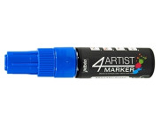 Маркер лакуючий покривн.на олійн.основі скошен.наконечн."4Artist" Pebeo 8мм СИНІЙ