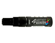 Маркер лакуючий покривн.на олійн.основі скошен.наконечн."4Artist" Pebeo 8мм ЧОРНИЙ