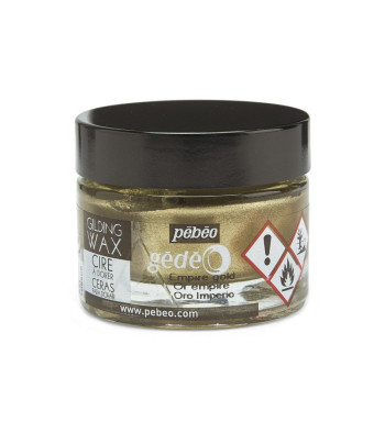 *Реставрац.метал.воск.паста Gedeo Pebeo 30мл ЗОЛОТО АМПІР