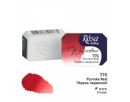 Фарба акварельна Rosa Gallery кювета 2,5мл 775 ПІРОЛЬЧЕРВОНИЙ