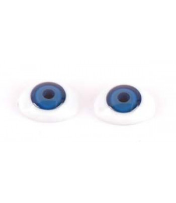 ЗНЯТО З ПРОДАЖУ! Очі для ляльок (пластик) 14мм БЛАКИТНІ /пара