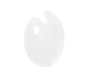 Палитра ДВП грунтоване овальна Rosa Studio 25х35см