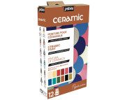 Набір фарб по кераміці,склу,металу "Ceramic" Pebeo 12х20мл