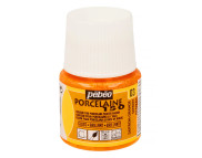 Фарба по порцеляні та кераміці на водн.осн.(випал 150*С) "Porcelaine" Pebeo 45мл ШАФРАН ОРАНЖЕВИЙ