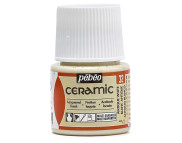 Фарба-емаль лакова непрозора (час сушки 8год.) Ceramic Pebeo 45мл  АНТИЧНИЙ БІЛИЙ