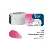Фарба акварельна Rosa Gallery кювета 2,5мл 793 РОЖЕВИЙ ПОПЕЛЯСТИЙ