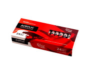 Набір фарб акрилов.матов.Studio Rosa у тубах картон.кор.24х10мл