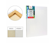 *18х18 Полотно/підр.модульн.БАВОВНА 310г.дріб.зерно,акрил.грунт натяж.задня Rosa Studio