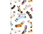 Зошит на скобі у клітинку 70гр обкл.інтегральна 80арк.А6