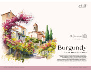 Склейка д/акв.250гр 100% цел.обкл.Burgundy Muse 20арк.30х40см