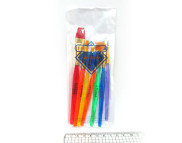 R Набір пензлів середн.жорсткості волос синтетика ДИТЯЧИЙ (7 шт:) у блістері