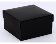 Коробка картонна порожня (з 3-х частин) "Преміум" № М0003-о17  90х90х50мм ЧОРНА;